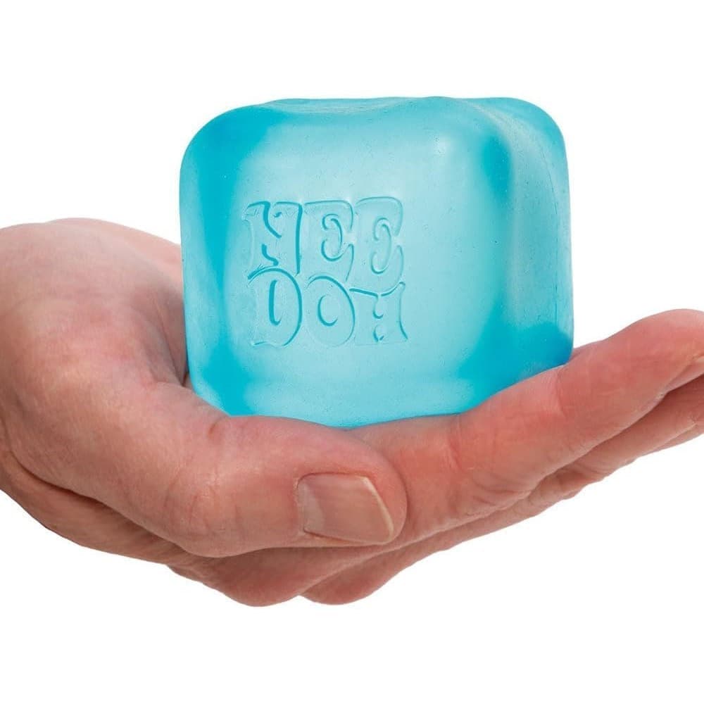 Schylling NeeDoh Nice Berg-Giant Cube-Brinquedo De Apertar Sensorial Com Um Squish Super Sólido-a Partir De 3 Anos-Cubo