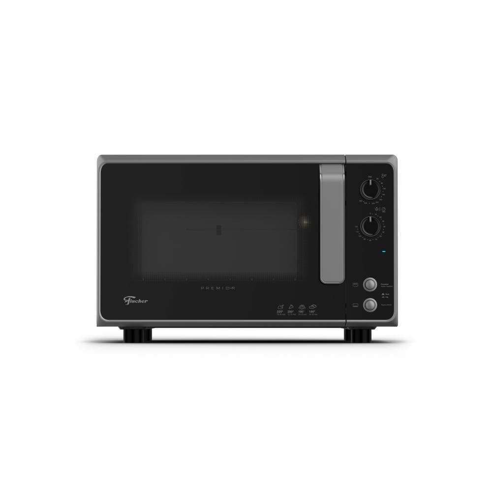 Forno Elétrico de Bancada Fischer Premier 48L com Dourador e Easy-Clean Cinza 127V