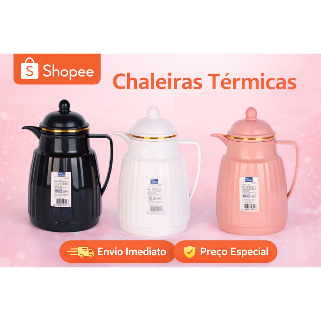 GARRAFA TÉRMICA CAFÉ 300ML – LEVE E RESISTENTE