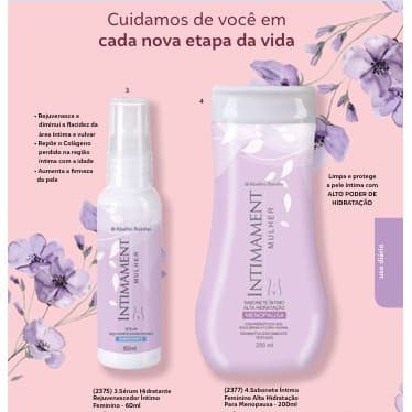 Kit Menopausa (6139) Serum Hidrat Rej (2375) + sabon Intimo (2377)