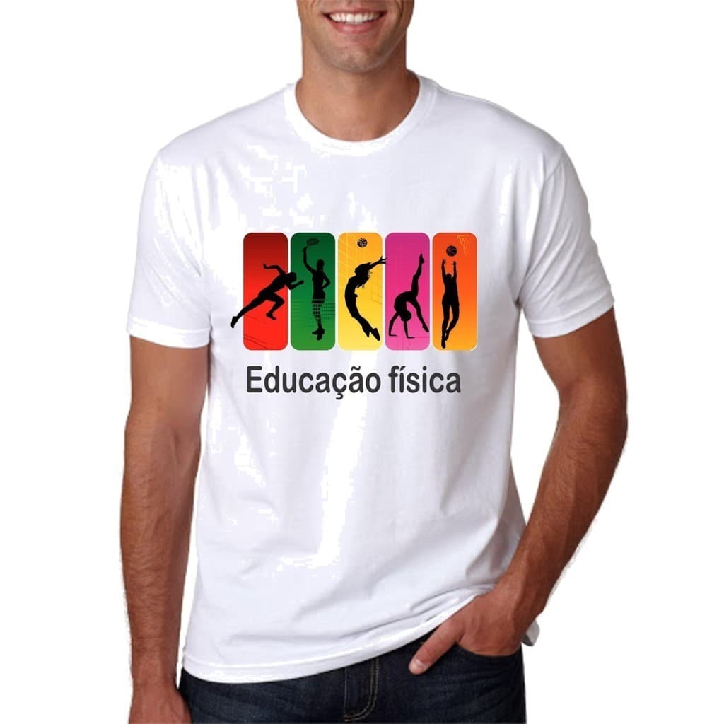 Camisa Educação Física Camiseta Blusa Professor T-shirt 248 SH.