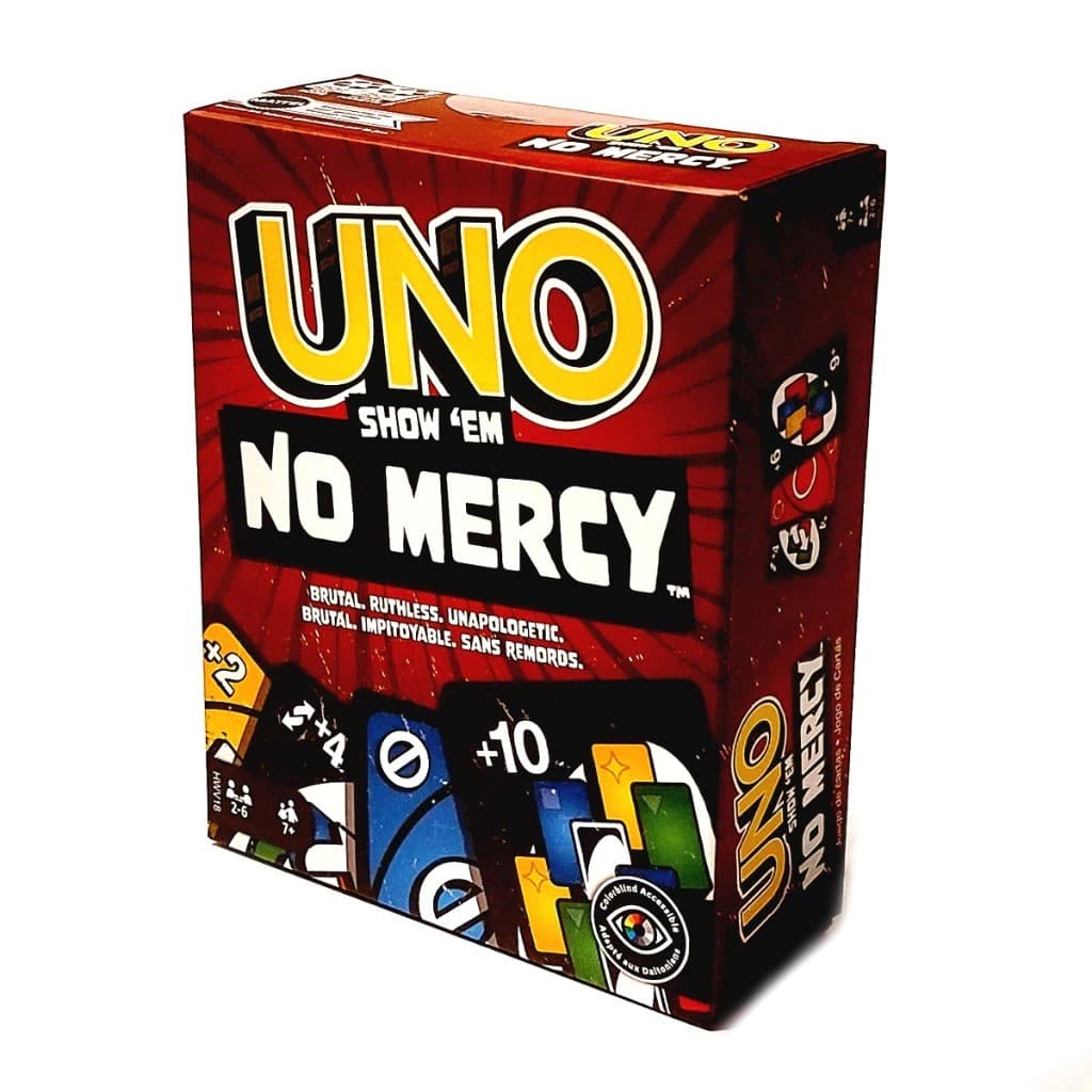 Jogo de Cartas Uno Show 'Em No Mercy Original Mattel