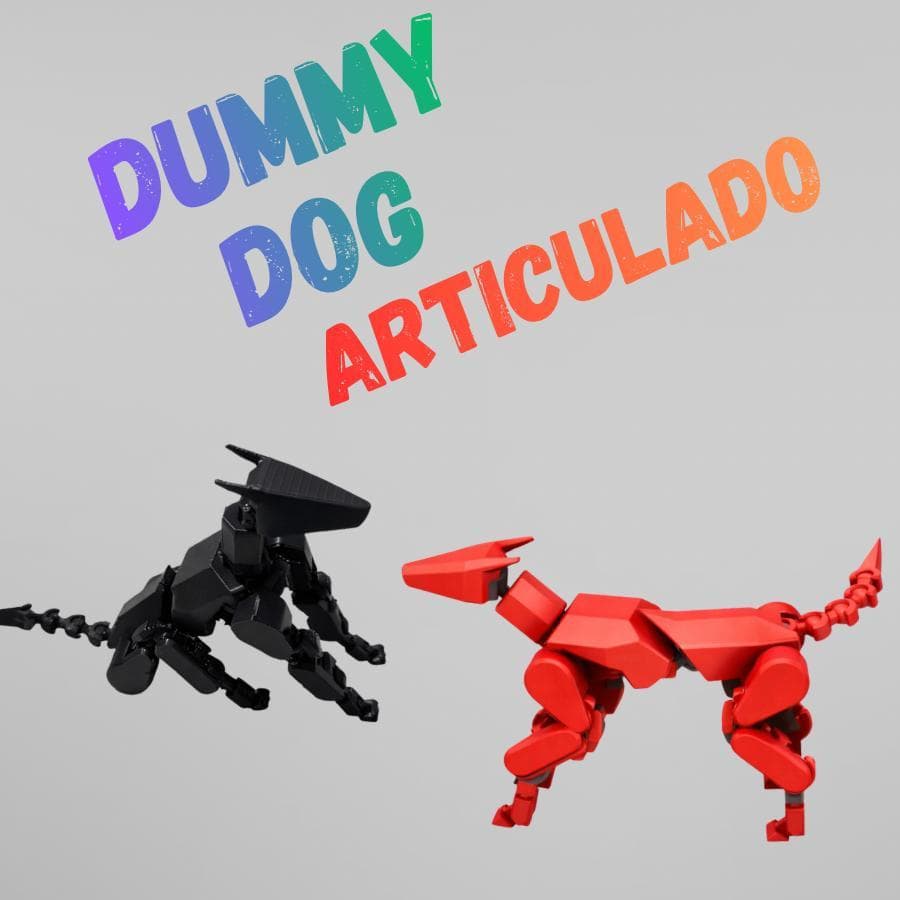 Dummy DOG Articulado cachorro- MONTADO