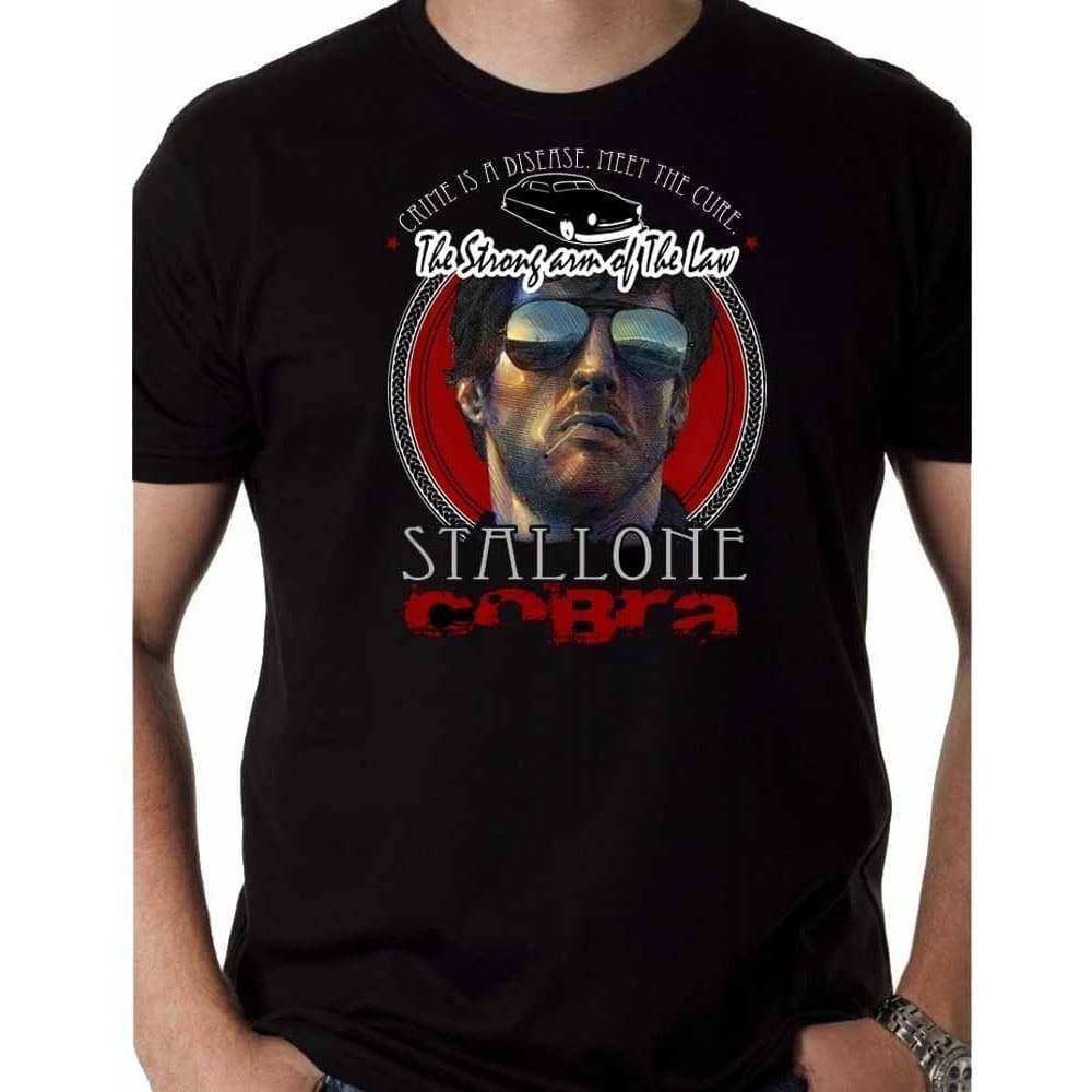 Camiseta Camisa Cobra Sylvester Stallone Filme Policial
