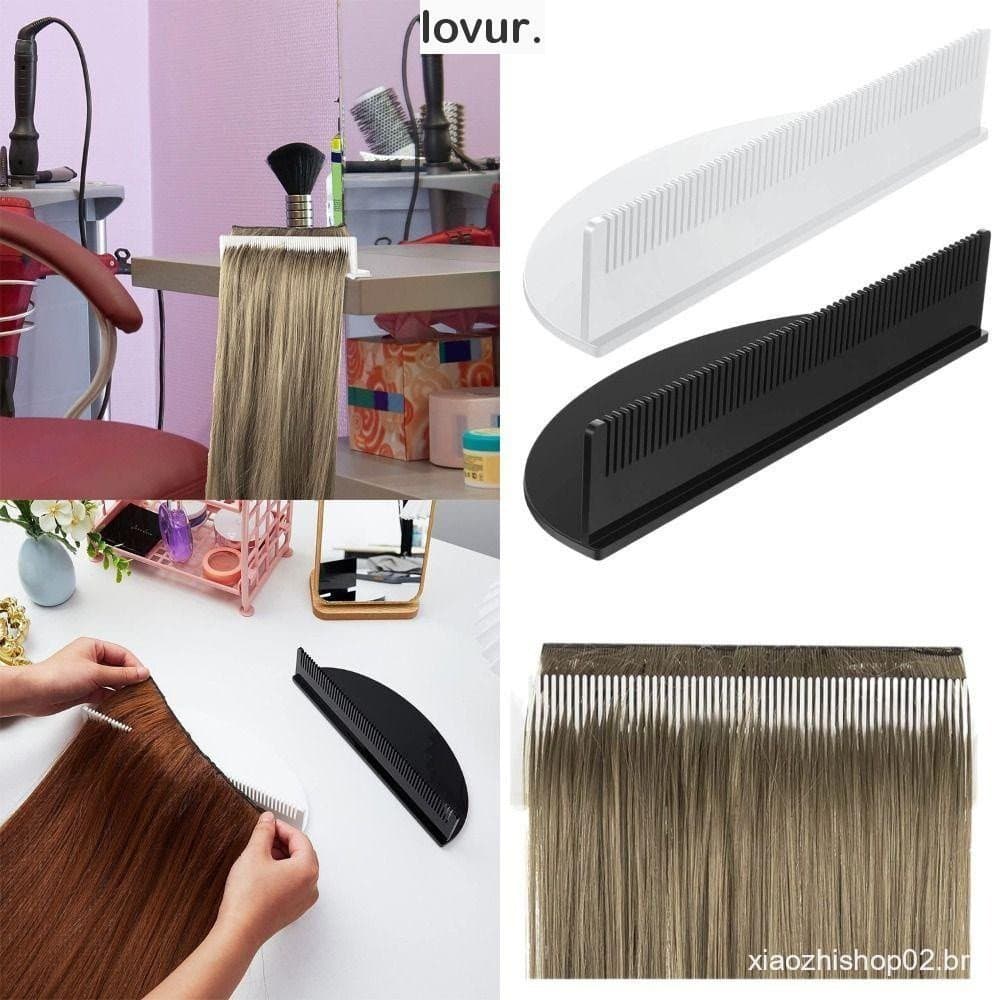 Suporte Para Extensões De Cabelo LOVUR , Acrílico Fácil De Instalar Tecelagem Que Economiza Espaço