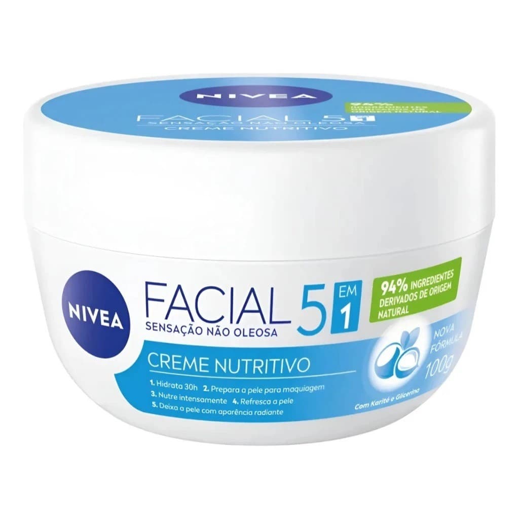 NIVEA CREME FACIAL NUTRITIVO 100G