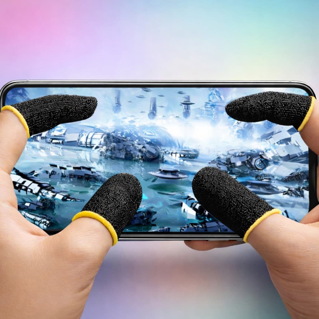 Luva Gamer Dedo Para Celular Touch Screen