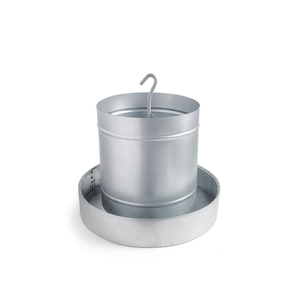Comedouro Tubular para Frango de Chapa Galvanizada  10KG