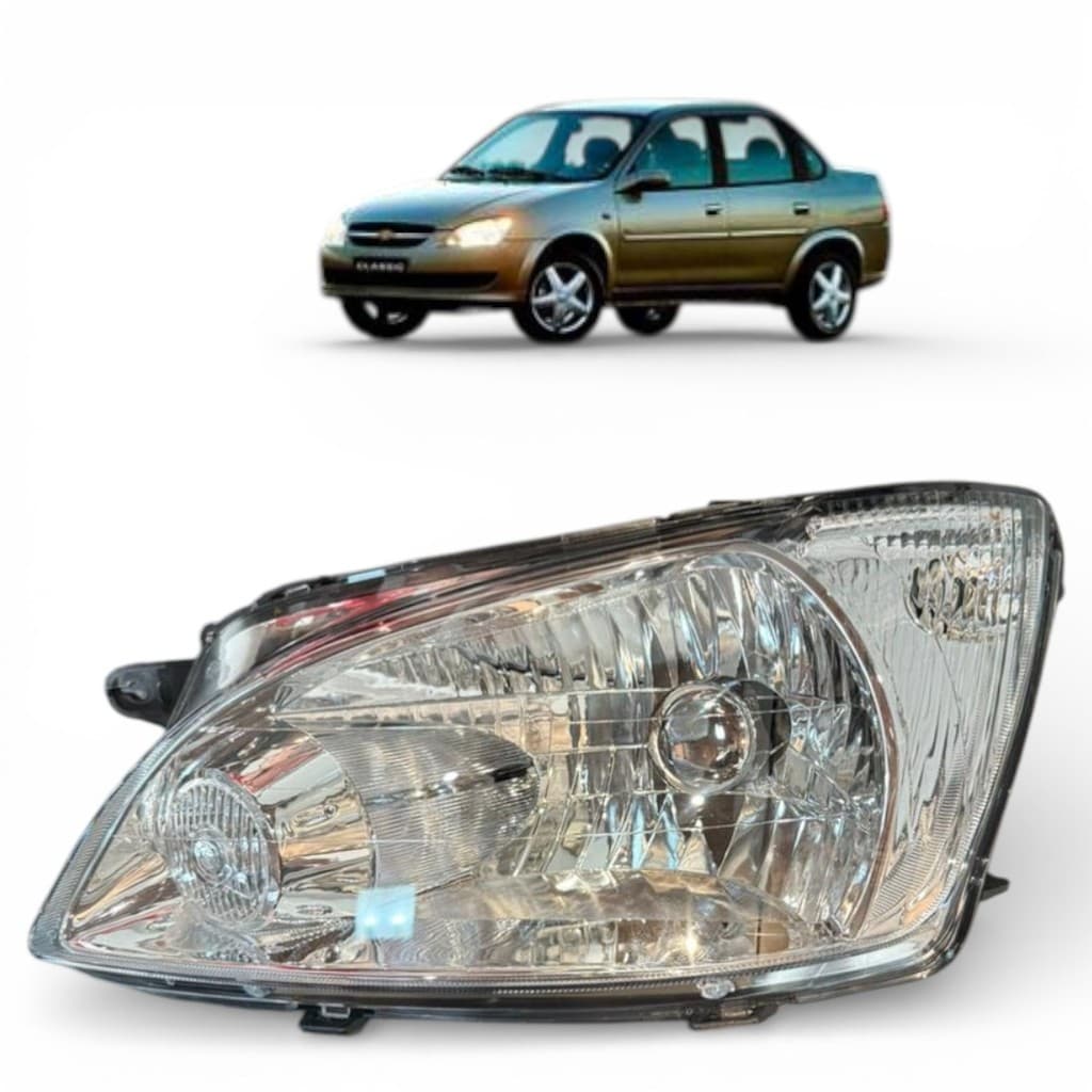 Farol Corsa Classic 2011 2012 2013 2014 2015 2016 Esquerdo
