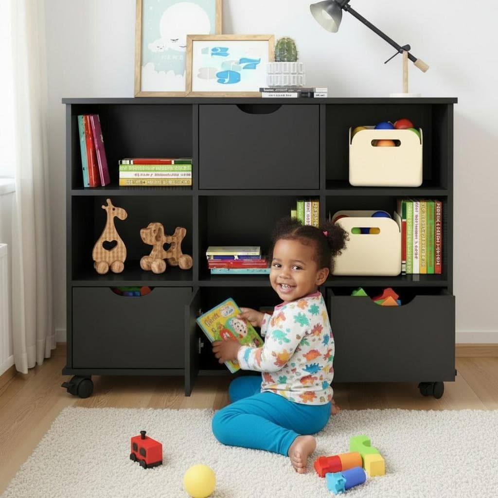 Nicho Organizador Para Quarto Infántil 3 Gavetas