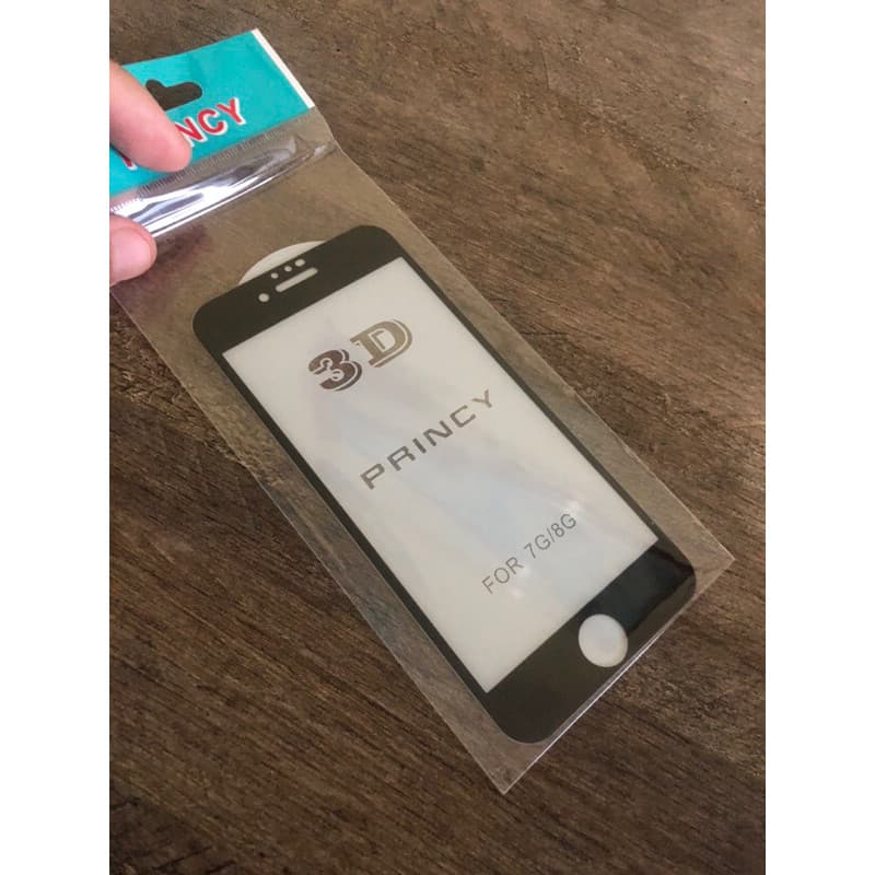 Película 3d compatível para iPhone 7/8 Preto