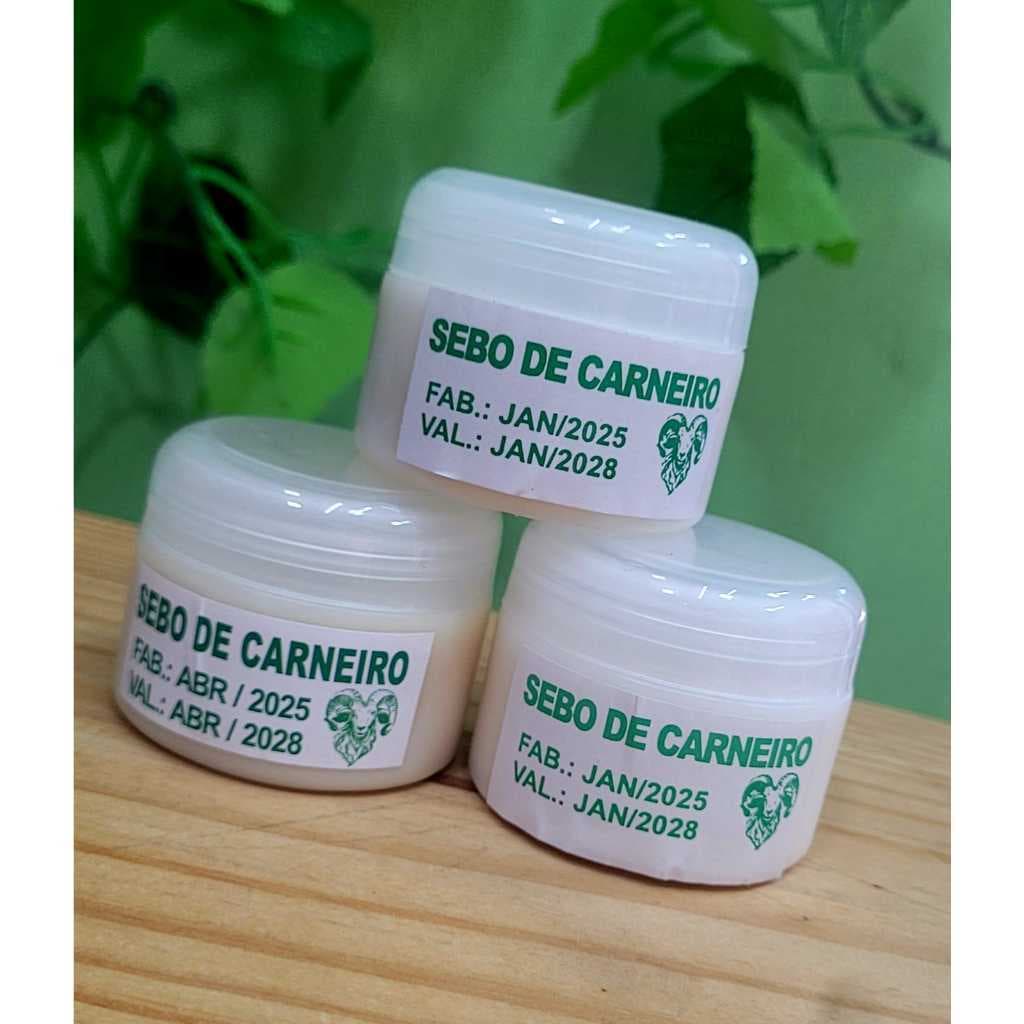 Sebo de Carneiro Puro - Envio Imediato Rápido