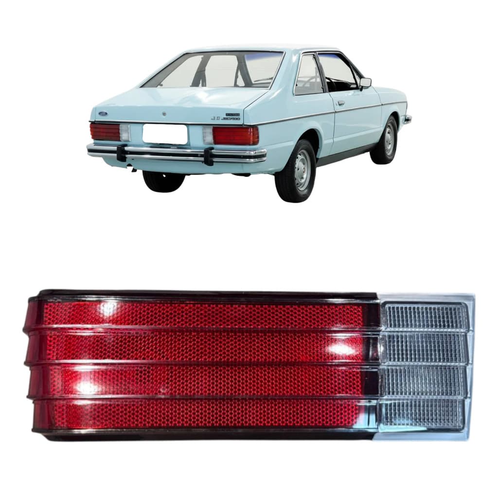 Lanterna Traseira Ford Corcel II 1981 1982 1983 1984 Bicolor