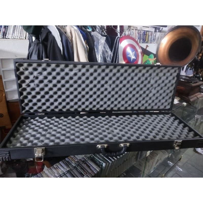Maleta madeira guardar AEG 1metro X 35cm