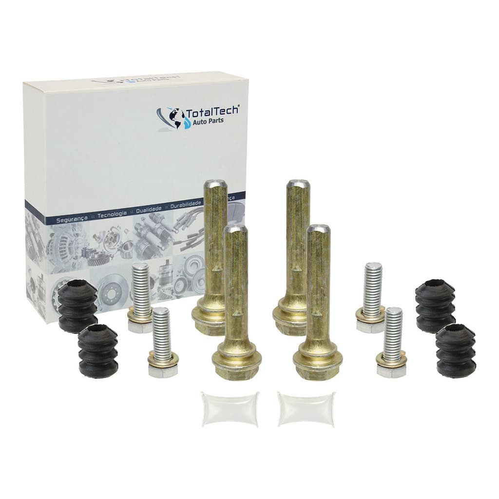 Kit 4 Pinos Guia Pinça Freio Dianteira L200 Triton 2011 2012
