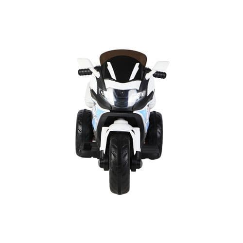 Mini Moto Elétrica Esportiva Design Moderno Motor Potente Bateria Duradoura Branca