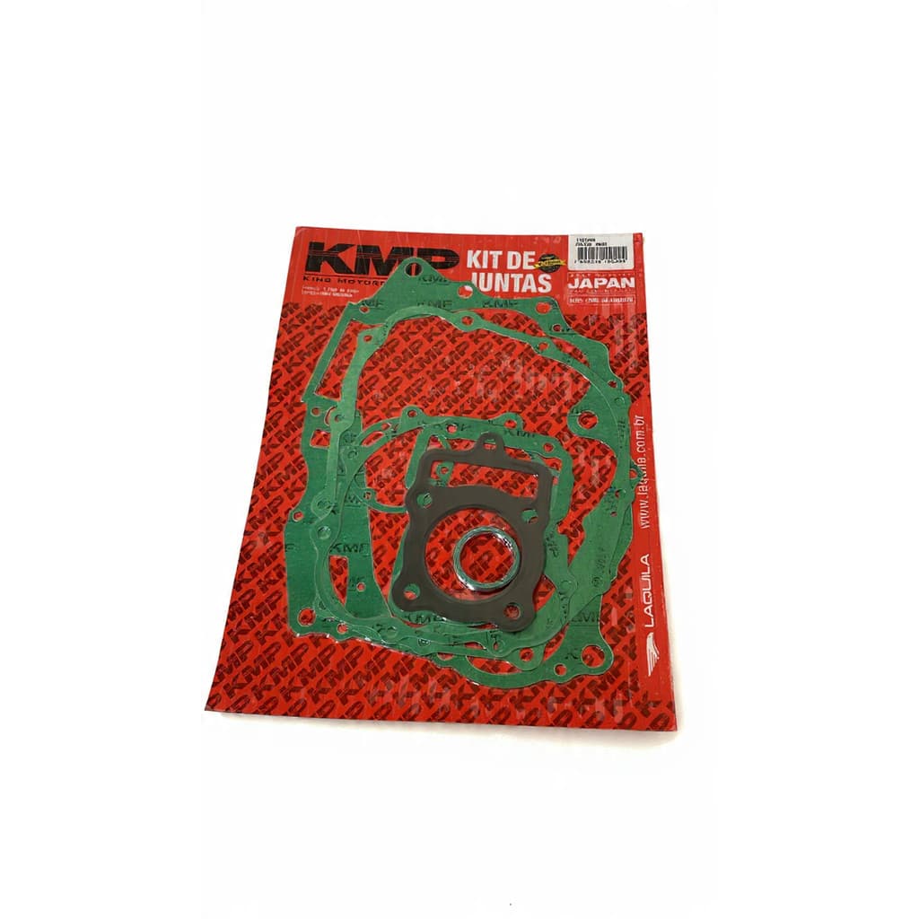 JOGO DE JUNTAS COMPLETO KMP  TITAN 125 00 A 04 / FAN 125 05 A 08 / BROS 125 03 A 05