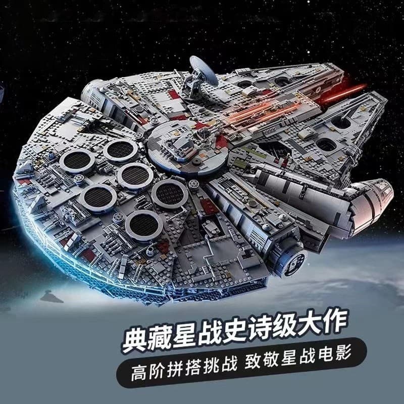 3780 PCS Lego Blocos de Construção Série Estrela Gigante J-Starship Millennium Falcon Boy Brinquedo Montado Presente