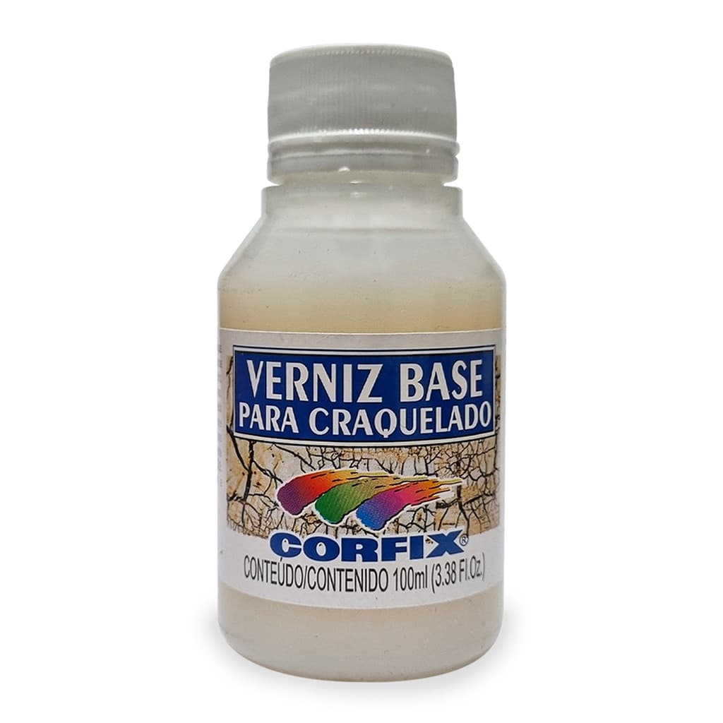 Verniz Base para Craquelado 100ml Corfix - 41200