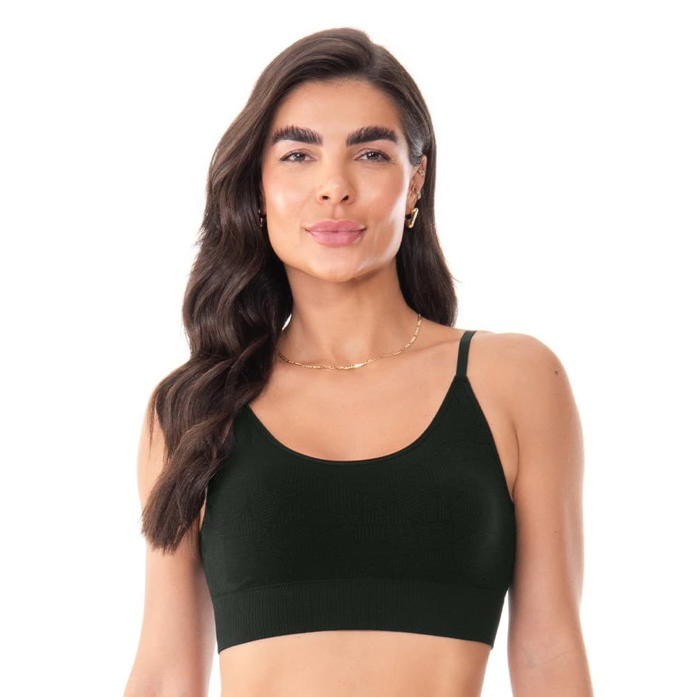 TOP JACQUARD COM BOJO REMOVIVEL SEM COSTURA - zee rucci