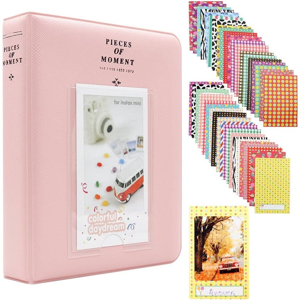 Álbum De Fotos De 64 Bolsos Para Fujifilm Instax Mini 11 90 70 50S 26 25 9 8 8 + 7S Câmera Instantânea , Polaroid Snap Z