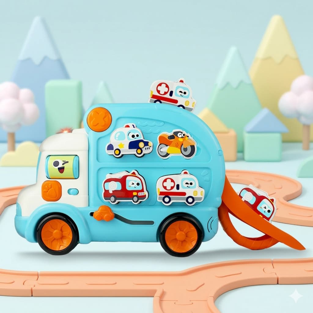 Brinquedo Didático Infantil Carrinho Bebê Bi-Bi Blum Cardoso