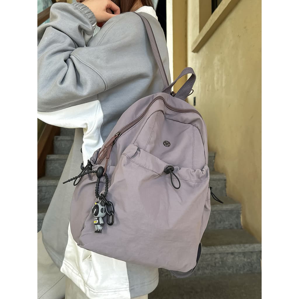 Japonês ao ar livre montanhismo saco feminino leve Casual náilon Commuter mochila leve viagem Cross-body esportes mochil