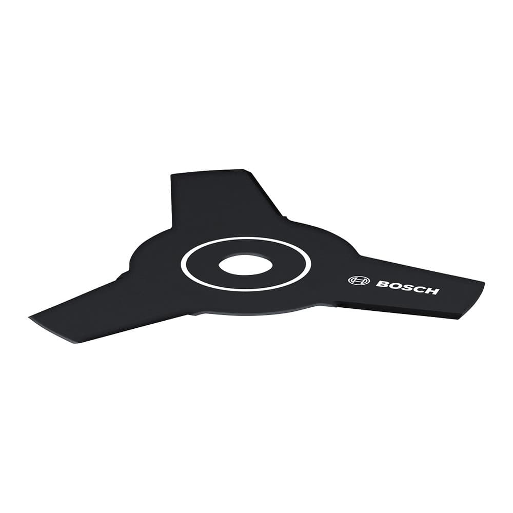 Faca 3 Pontas para Aparador de Grama Diâmetro de 230mm e Furo de 25.4mm Bosch F016F06040