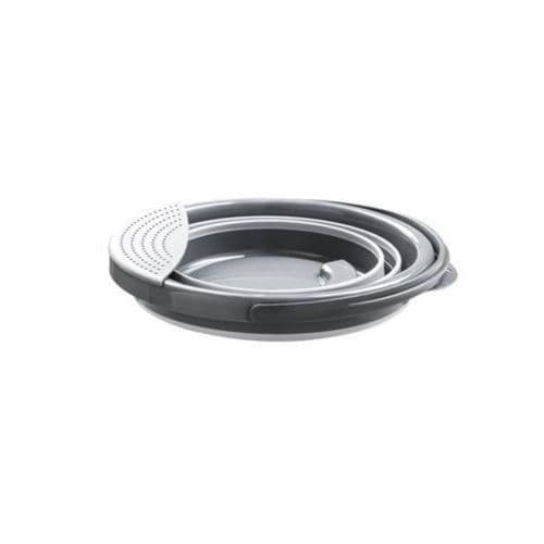 Balde Dobravel Multiuso 4 Litros Resistente Compacto Uso Domestico Camping