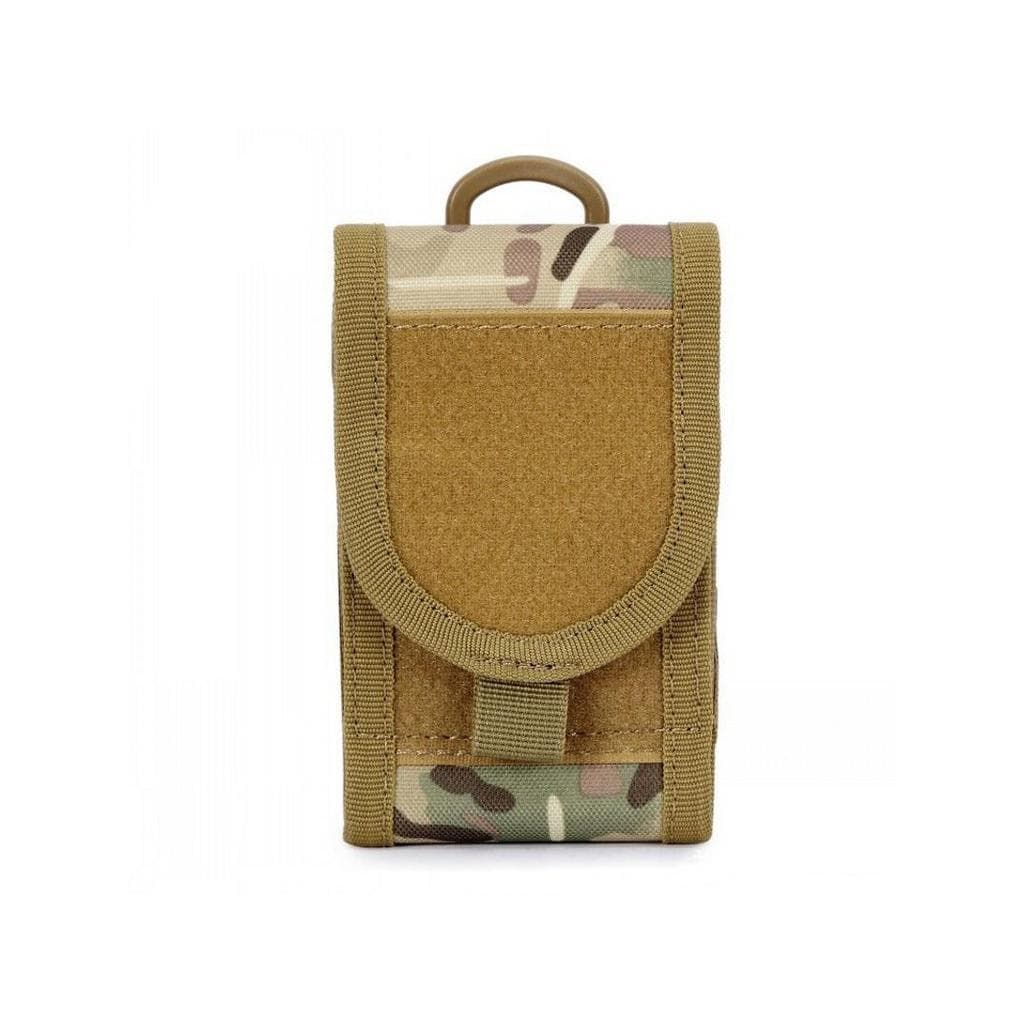 Ao ar livre multifuncional tático saco do telefone móvel camuflagem MOLLE acessório saco ventilador militar lazer esport