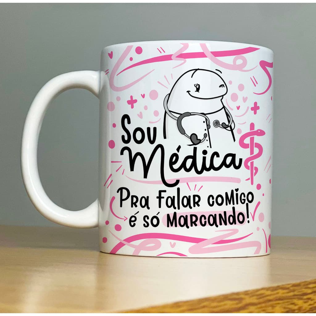 Caneca Xicara Personalizada Flork Profissão diversos modelos volume 2