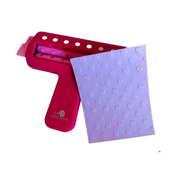 Texturizador Para Papel Modelo Poá 10,5cm – Papelaria Criativa e Artesanato