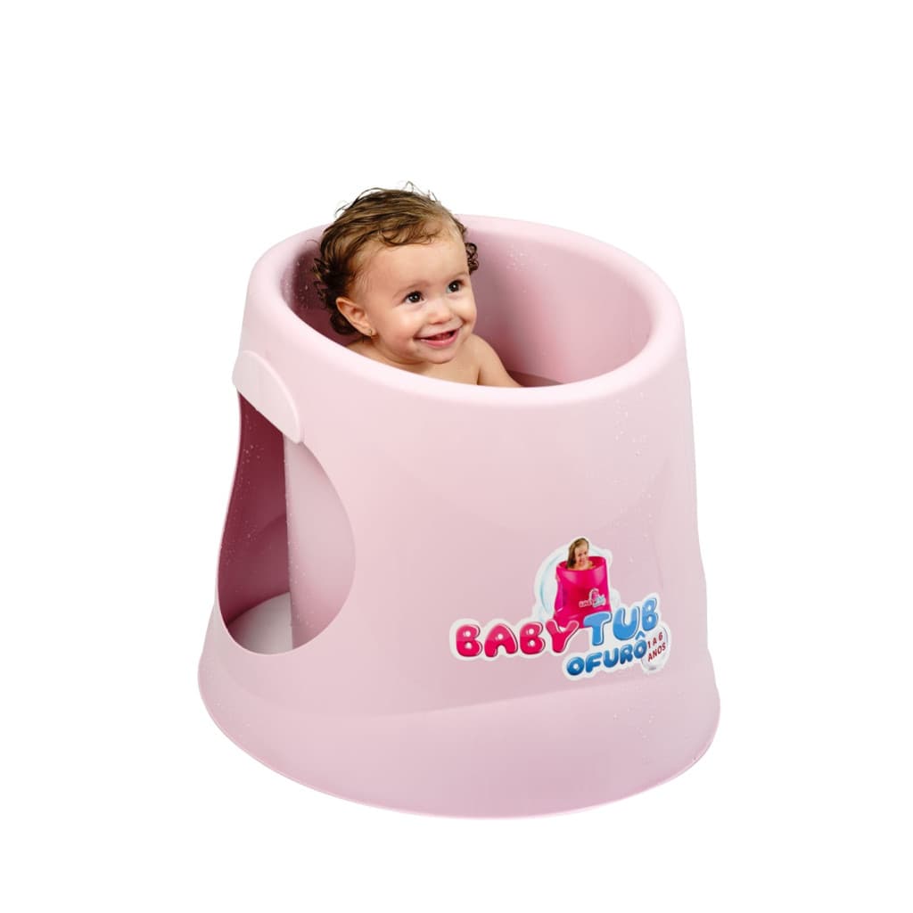 Banheira Infantil Babytub Ofurô (1 a 6 anos) - Rosa Candy