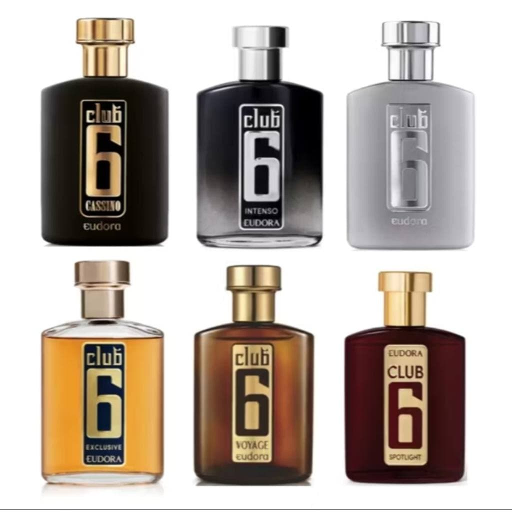 Perfume Masculino Club 6 Eudora 95ml – Voyage | Exclusive | Fever