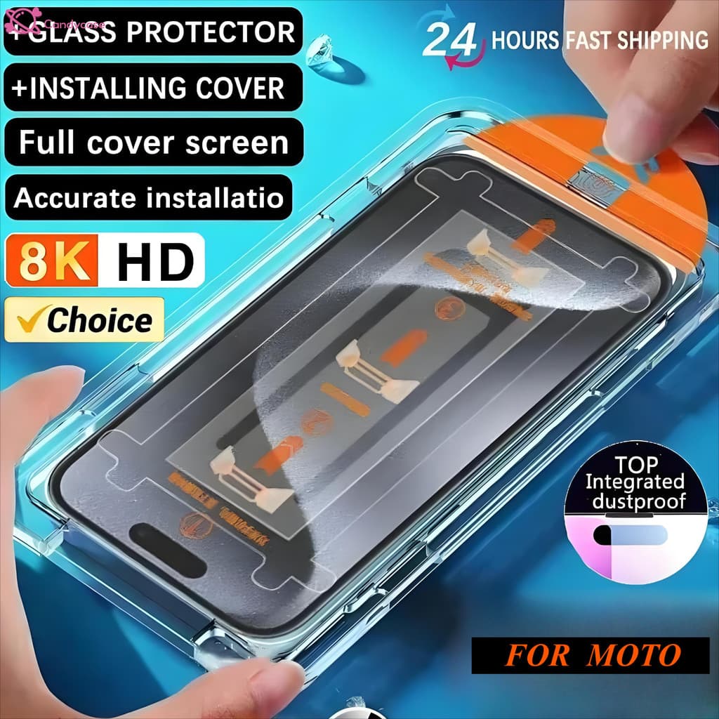 Filme De Vidro Temperado Anti-Espião 8K HD Para MOTO E13 G10 G13 G14 G20 G22 G24 G34 G53 G62 G71 G73 Auto Poeira Livre I