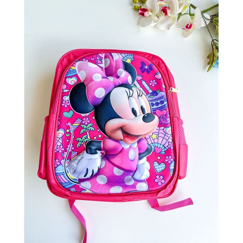 MOCHILA ESCOLAR INFANTIL GRANDE PERSONAGENS IMPERMEAVEL
