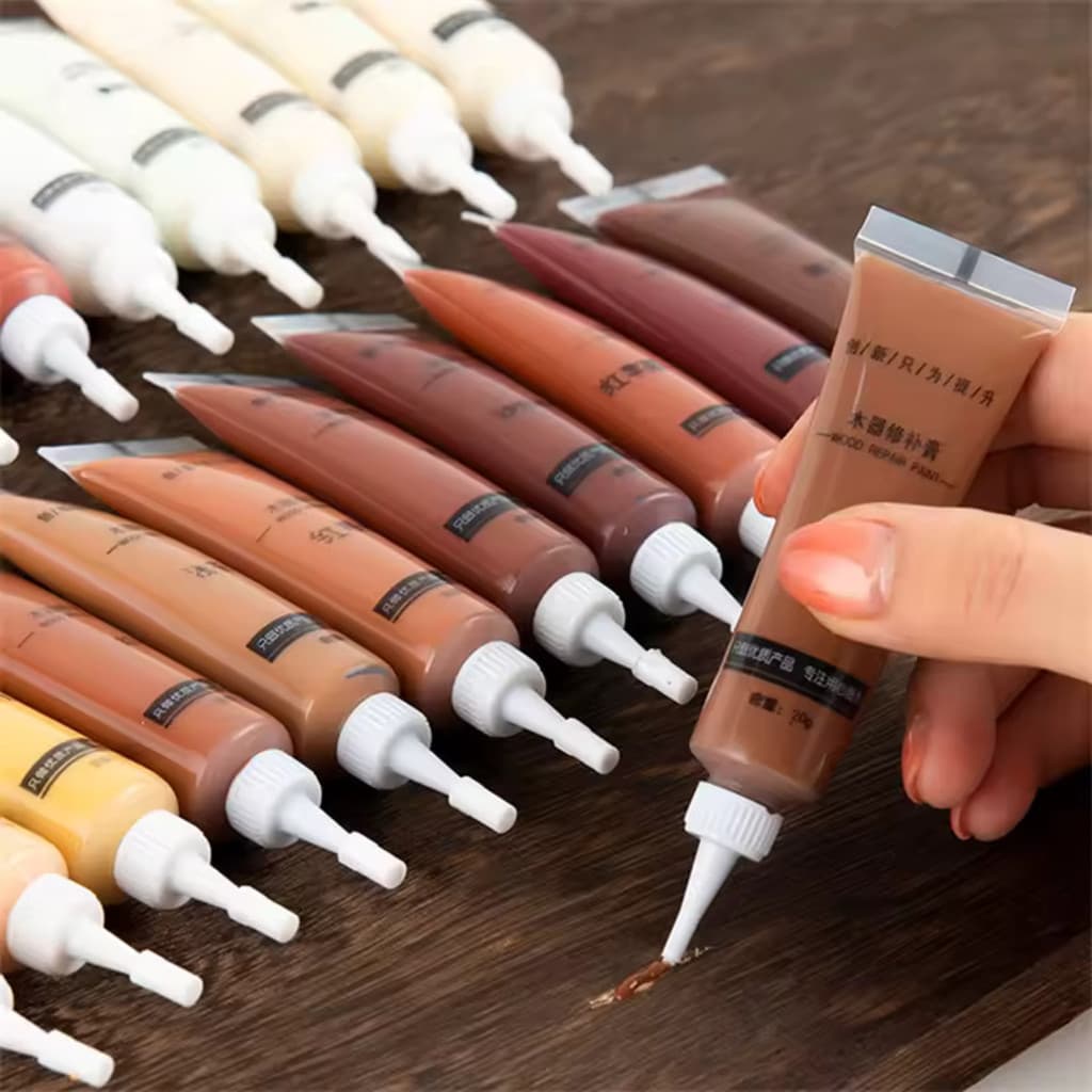 Pasta Reparo Para Móveis De Madeira Tinta Removedor De Arranhões Armário MDF Piso Pintura Tira Risco