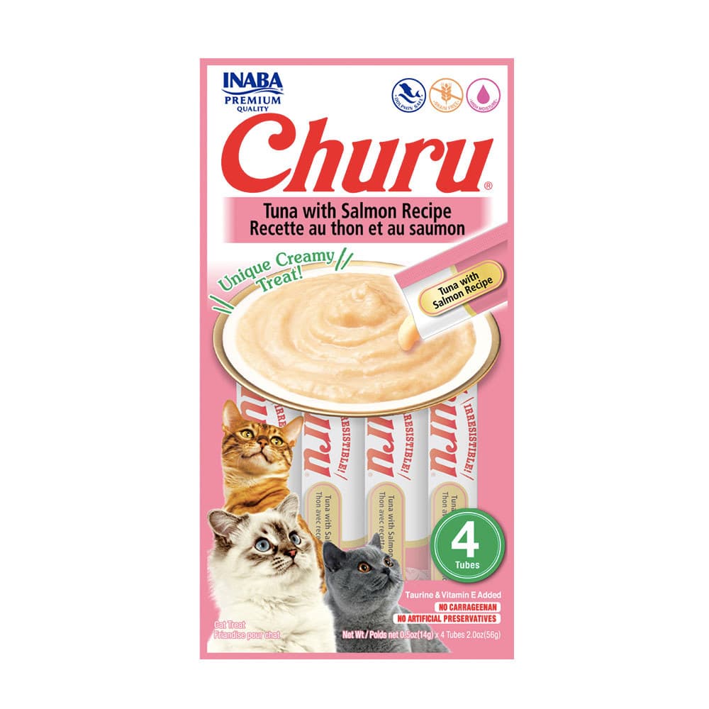 CHURU - ATUM COM SALMAO Caixa com 6 pacotes