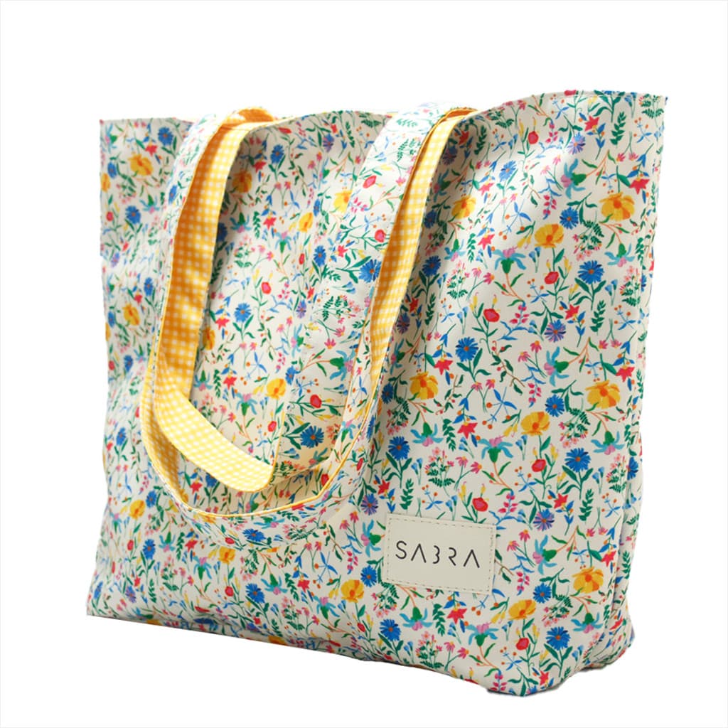 Bolsa Feminina Grande Moderna Dupla Face Bolsa Sacola Faculdade Leve Florida
