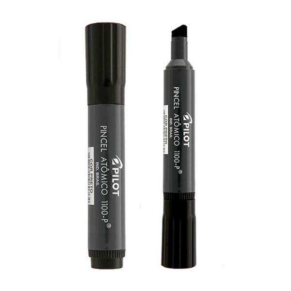 Pincel Atomico Permanente Canetao Preto e Azul- Pilot