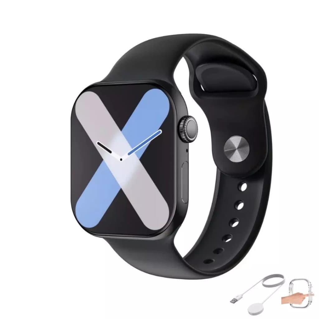 OFERTA Top Smartwatch Micrower S10 47mm Série 10 ChatGPT, Tela 2.08” HD, Bateria 450mAh, Monitoramento Completo