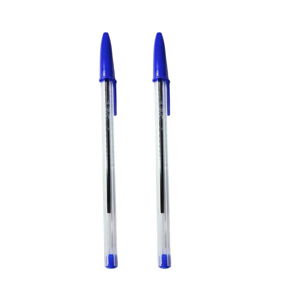 Kit 2 Caneta Esferografica Cristal  1.0Mm - Azul - Bic