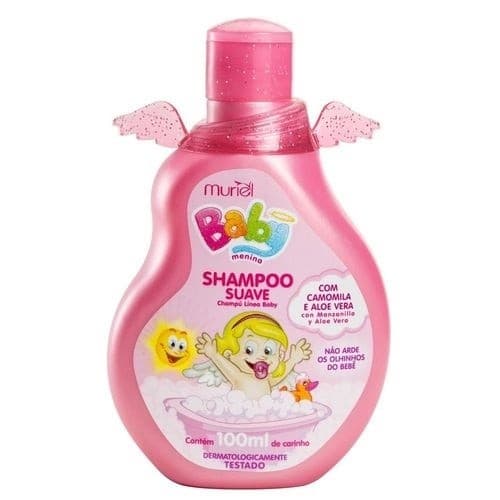 Shampoo Suave Infantil Muriel Baby Menina – 100 ml