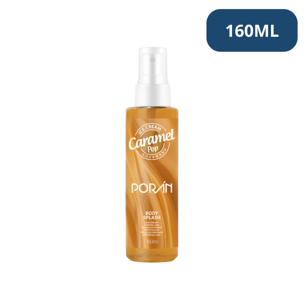 Body Splash Corporal Ice Cream Caramelo Pop 160ml Poran