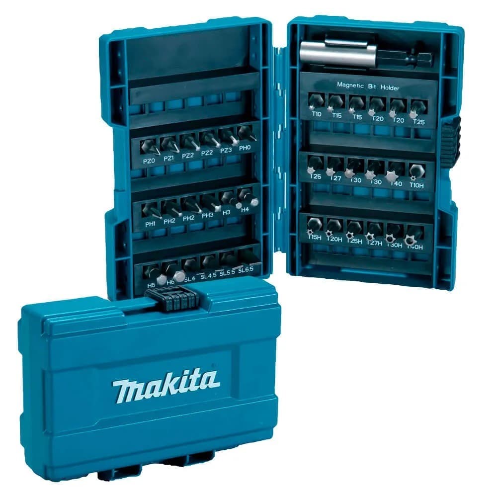 JOGO BITS PARAFUSADEIRA 37 PEÇAS B-28606 MAKITA