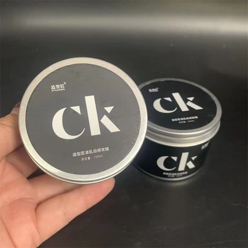 Estilo artesão cera de cabelo transparente estilo de cabelo curto hidratante estilo óleo Gel creme perfumado Natural fof