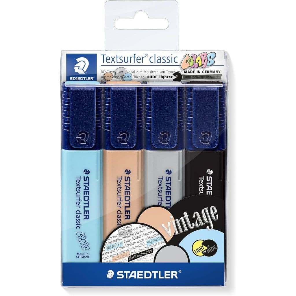 Kit 4 Marca Textos Staedtler