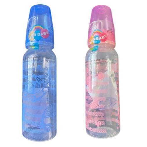 Mamadeira 240ml Bico Macio Redondo de Silicone GTN.Premium