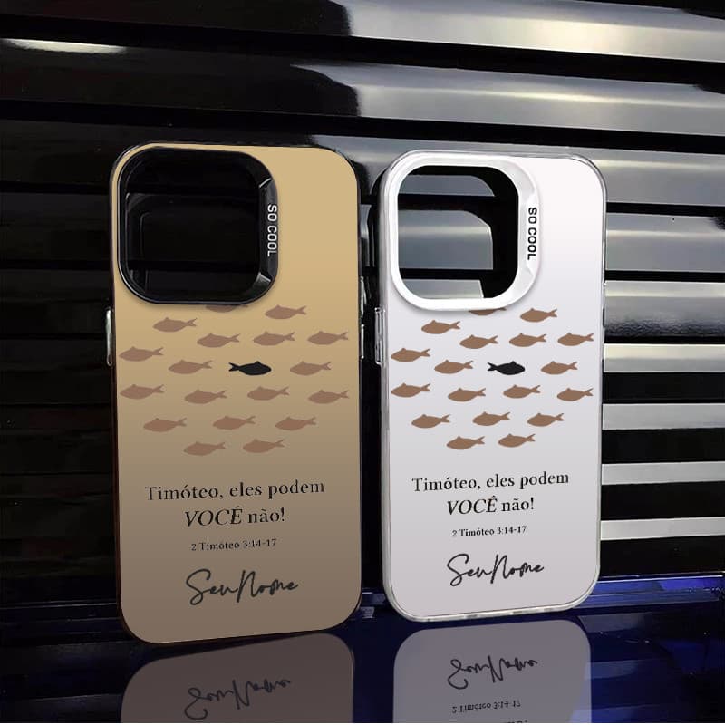 Capinha Personalizado Para iPhone 11 normal 16 15 17 14 11 12 13 pro max 15 Plus 14 PRO Capa peixe 273