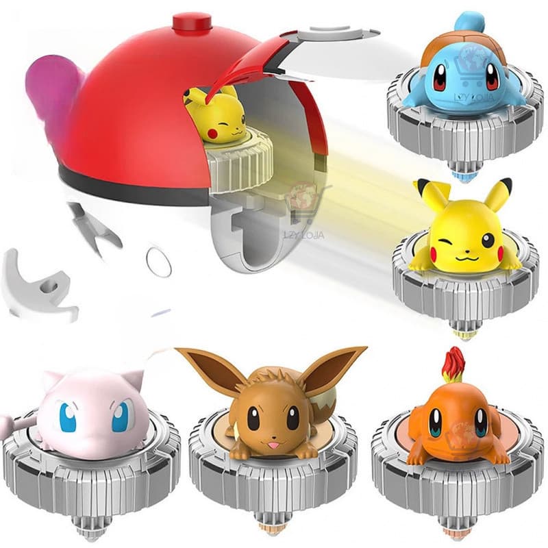 Kit Spinner beyblade metal masters de Pokemon beyblade com lançador e arena brinquedos para meninos